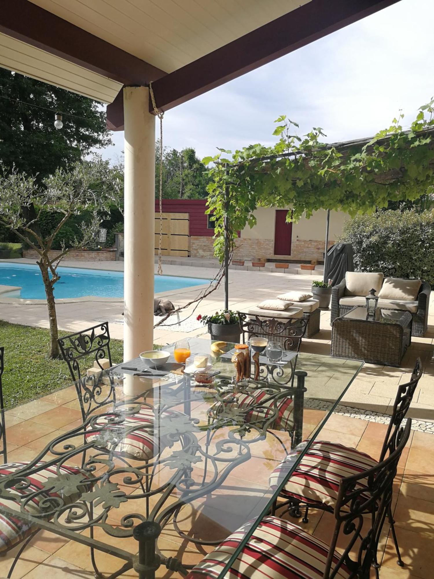 Au Doux Repos Lucbardez-et-Bargues Exterior foto